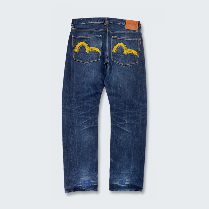 Authentic Vintage Evisu Jeans (36)m Authentic Vintage Evisu Jeans (36)m